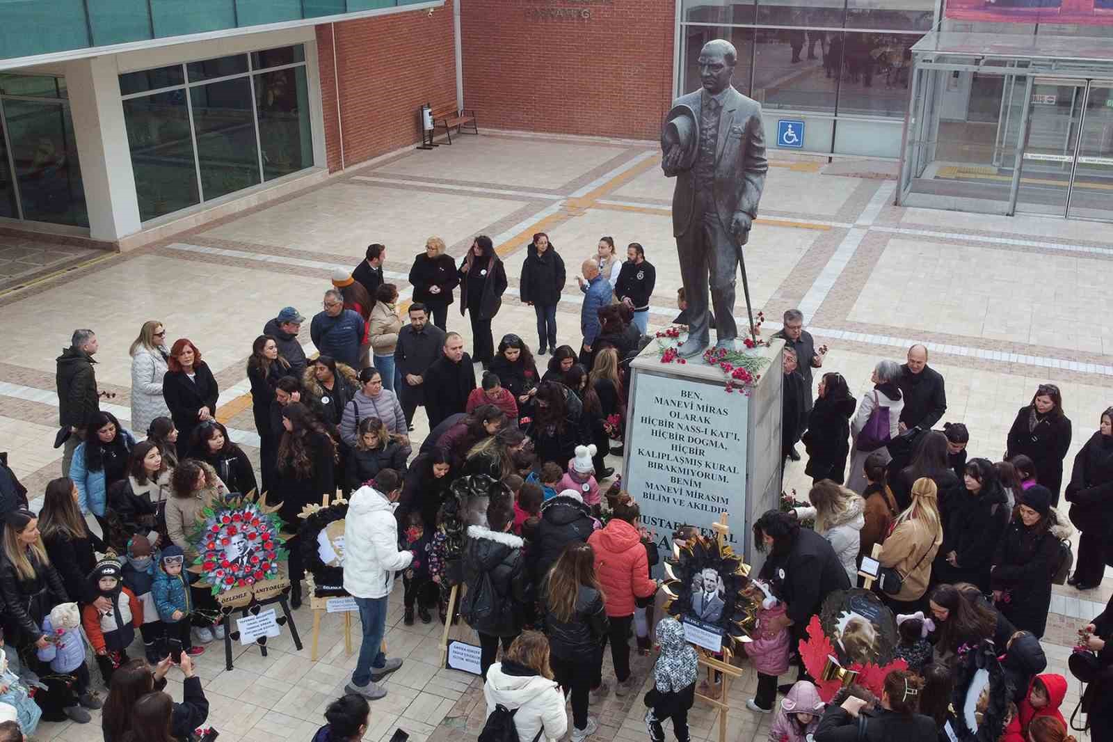 Tepebaşı’ndan Ata’ya saygı duruşu