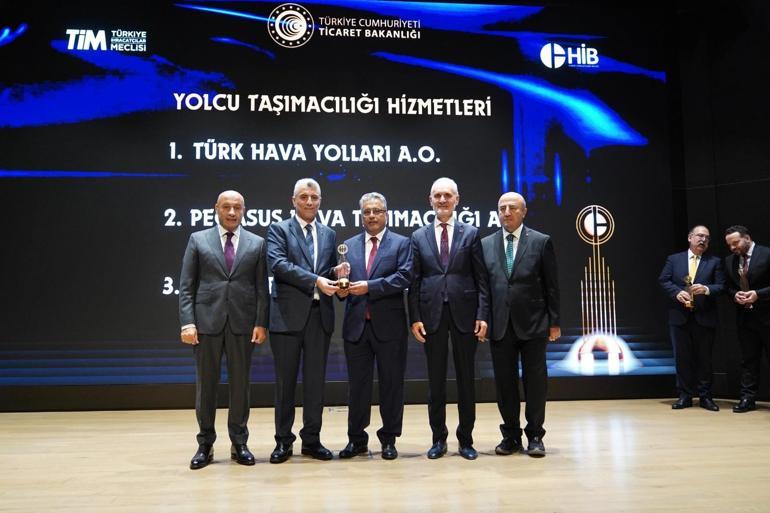 THY, yolcu taşımacılığı hizmetleri dalında ödüle layık görüldü