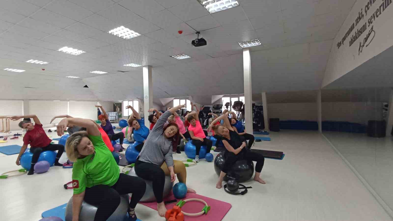 Odunpazarı Belediyesi’nden pilates eğitimleri