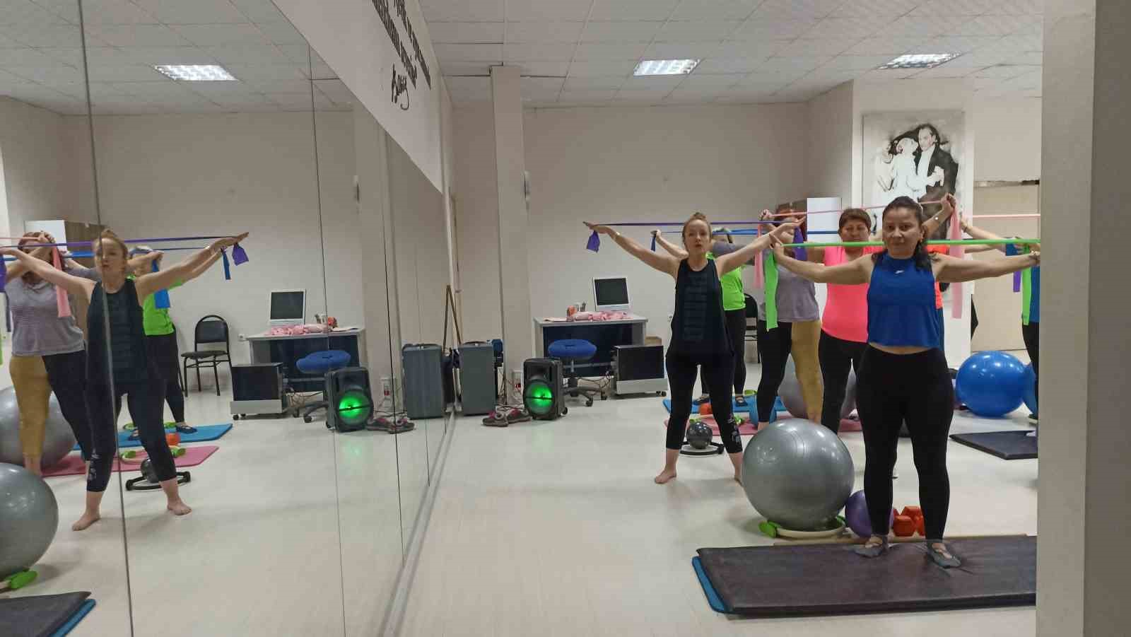 Odunpazarı Belediyesi’nden pilates eğitimleri