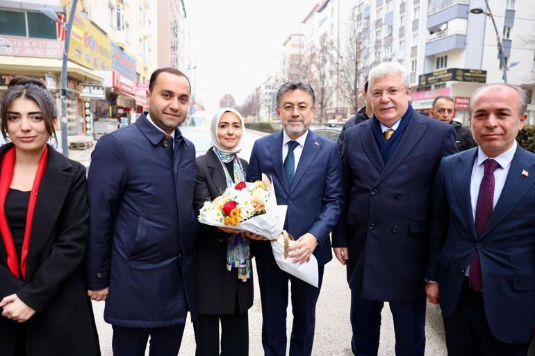 Bakan Yumaklı, AK Parti Çankırı İl Başkanı Erdoğan'ı ziyaret etti