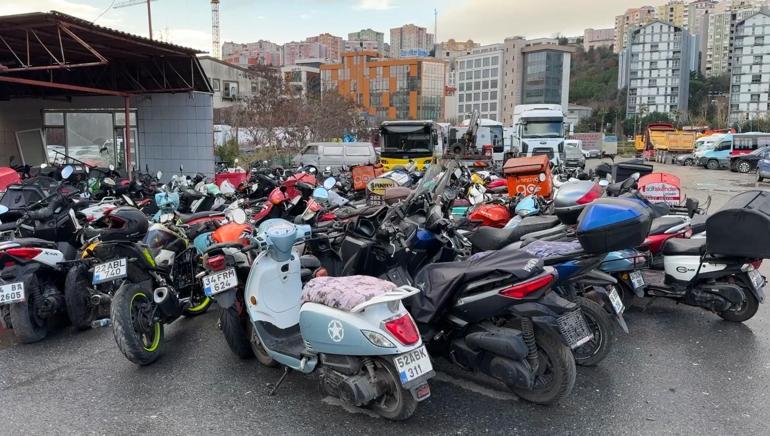 Kağıthane'de Yediemin Otoparkında film gibi hırsızlık; hem çaldı hem kaydettirdi