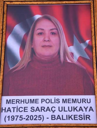 Akciğerine pıhtı atması sonucu hayatını kaybeden polis memuru için tören