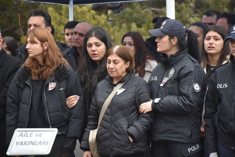 Akciğerine pıhtı atması sonucu hayatını kaybeden polis memuru için tören