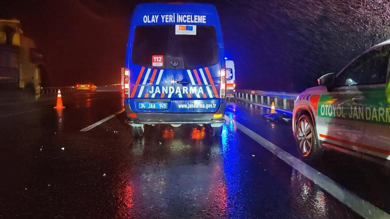 Sarıyer'de yolcu otobüsünün çarptığı otomobil sürücüsü hayatını kaybetti