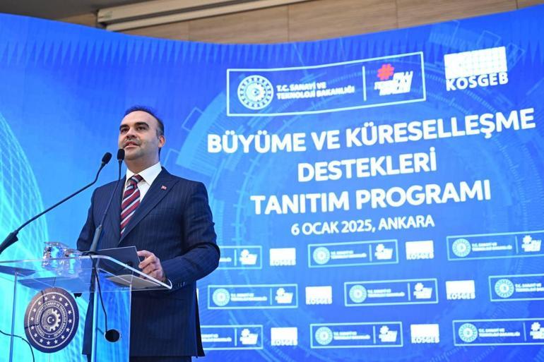 Bakan Kacır, KOSGEB'in destek programlarını tanıttı