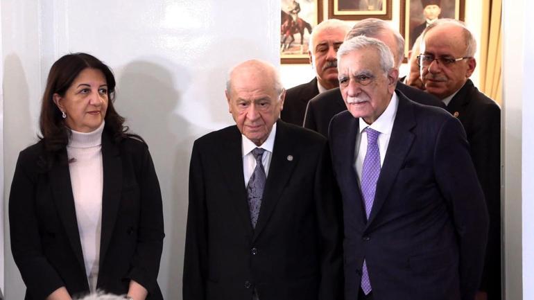 Bahçeli, DEM Parti heyetini kabul etti