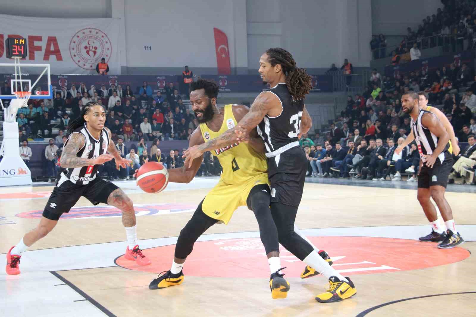Basketbol ING Erkekler Türkiye Kupası: Mersin Spor: 63 – Beşiktaş: 83