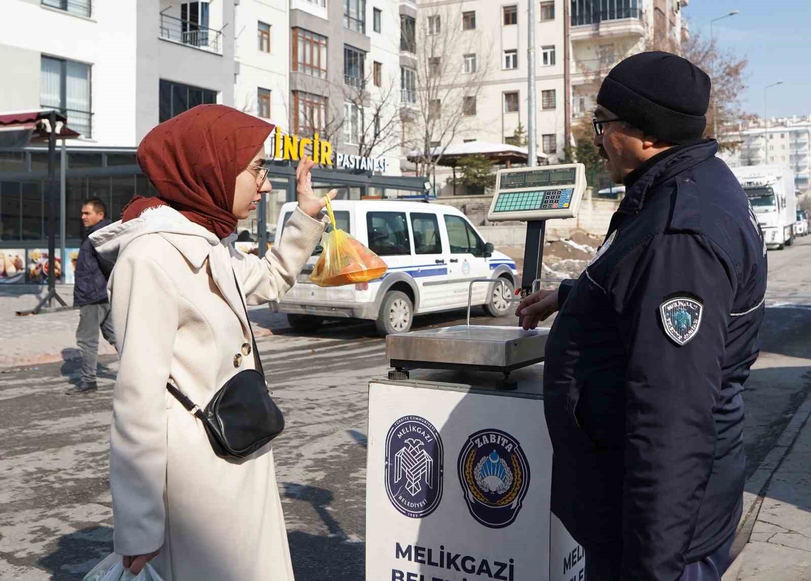 Melikgazi Zabıtası’ndan Ramazan öncesi sıkı denetim