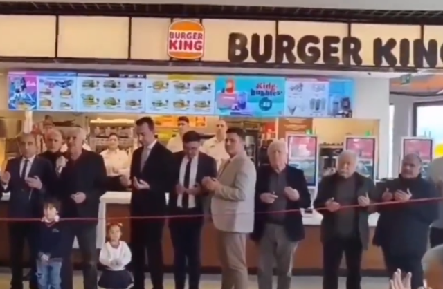 Afyonkarahisar'da tartışma yaratacak Burger King açılışı