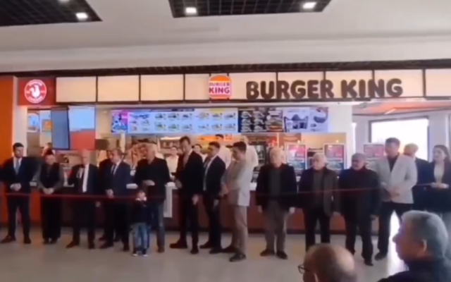 Afyonkarahisar'da tartışma yaratacak Burger King açılışı