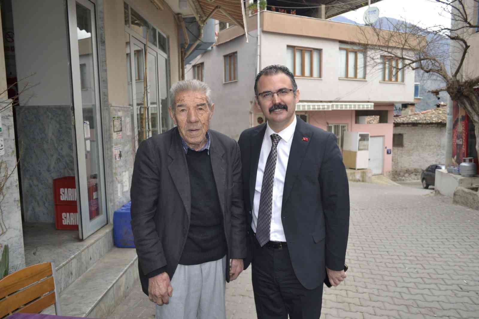 Sultanhisar Kaymakamı Ateş, Malgaçemir Mahallesi sakinleri ile bir araya geldi