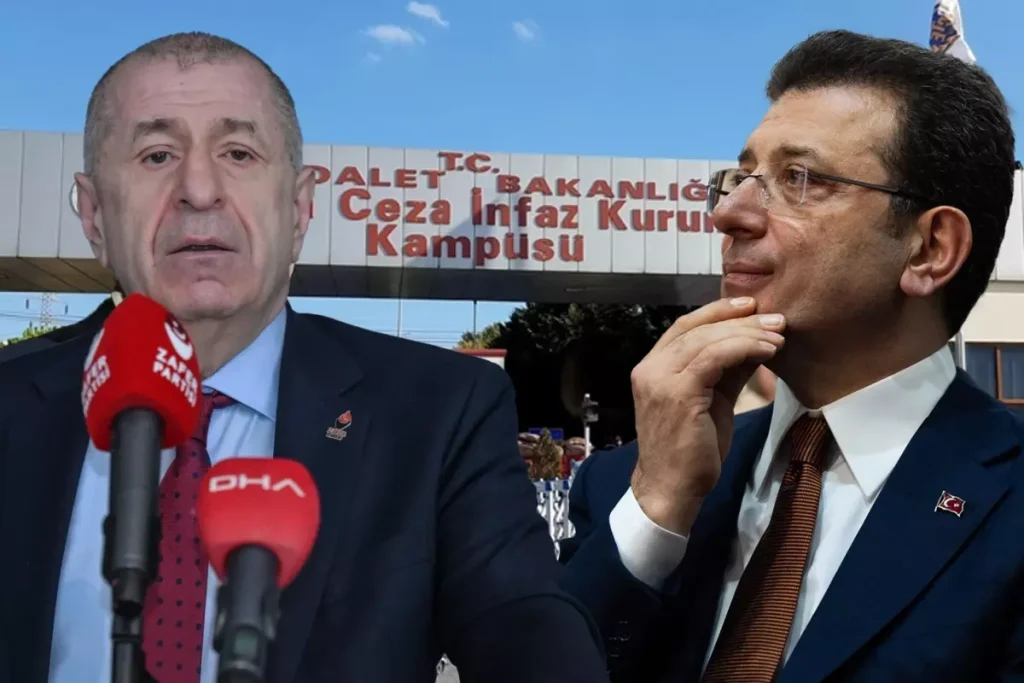 Ümit Özdağ, İmamoğlu ile Silivri cezaevinde karşılaştıkları anları paylaştı