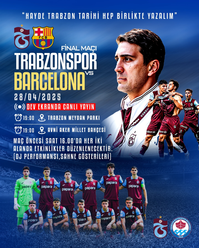 Trabzonspor U19 - Barcelona U19 maçı ne zaman, saat kaçta?