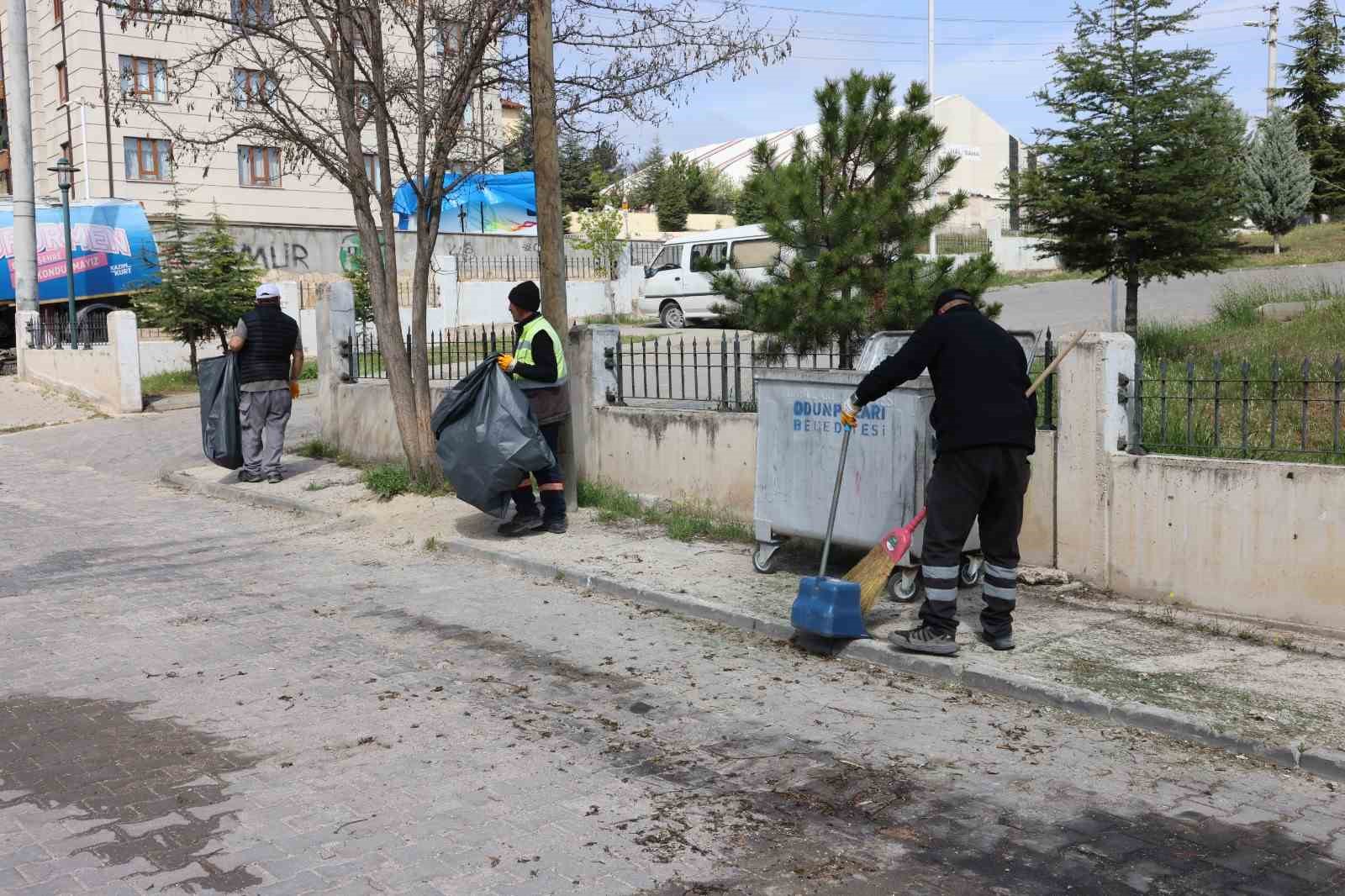 Odunpazarı’nda baharın kahramanları temizlik seferberliği başlattı