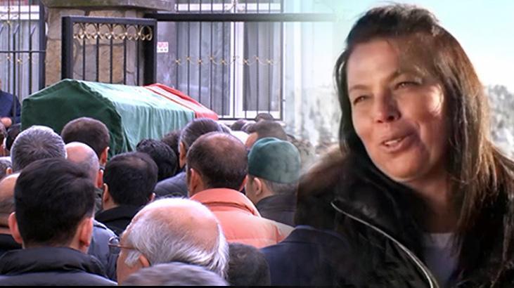 Otel yangınından acı haber! Baba-oğulun ardından ölen anne toprağa verildi