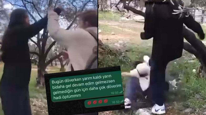 13 yaşındaki kız, arkadaşına dehşeti yaşattı! ‘Gelmediğin gün için daha çok döverim’