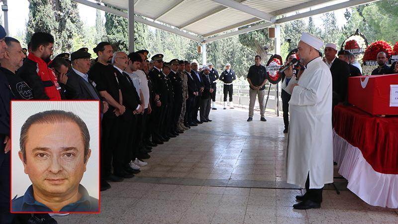 Gittiği kavga ihbarında kalp krizi geçirip, şehit olan polis toprağa verildi