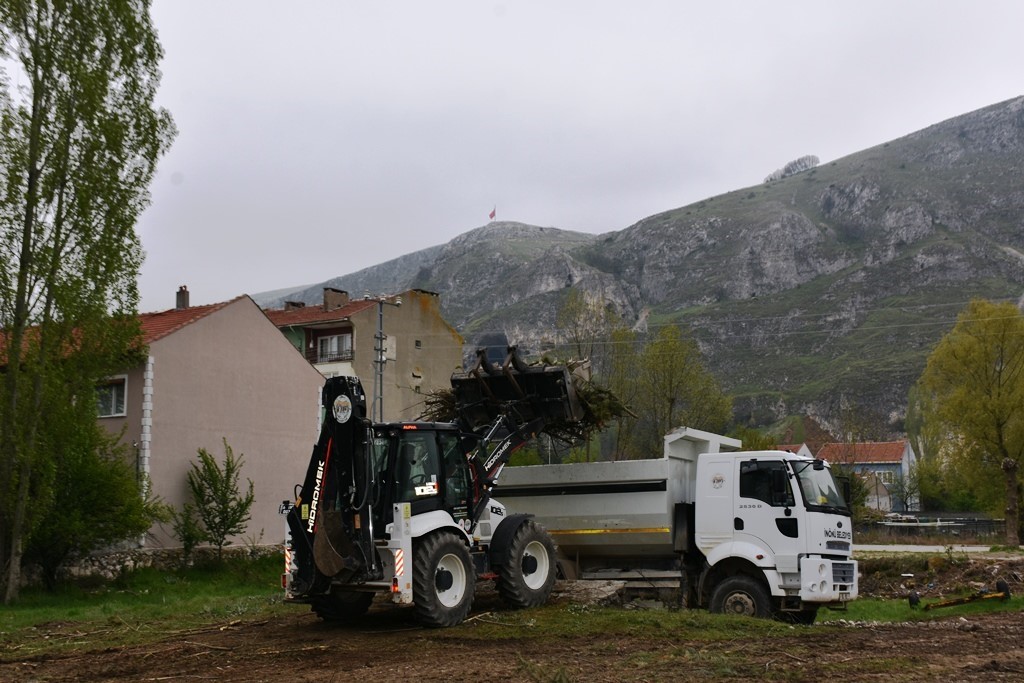 İnönü’de belediye çalışmaları