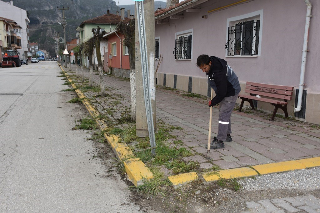 İnönü’de belediye çalışmaları