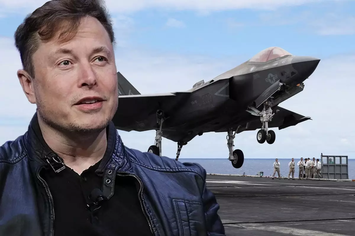 F-35 krizi büyüyor! Elon Musk’tan ABD’li şirkete sert eleştiri