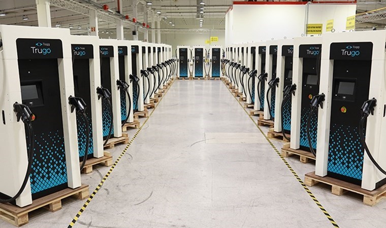O marka 1000’inci yüksek hızlı şarj cihazını kurdu
