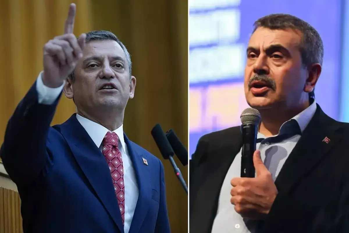 Özgür Özel’den Bakan Tekin için çok sert sözler