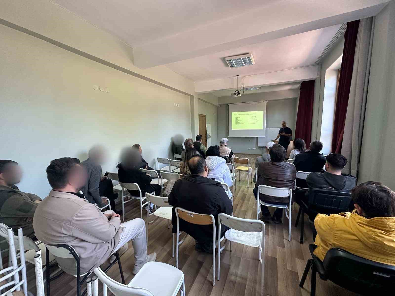 Yükümlüler için organ bağışı ve önemi hakkında seminer düzenlendi