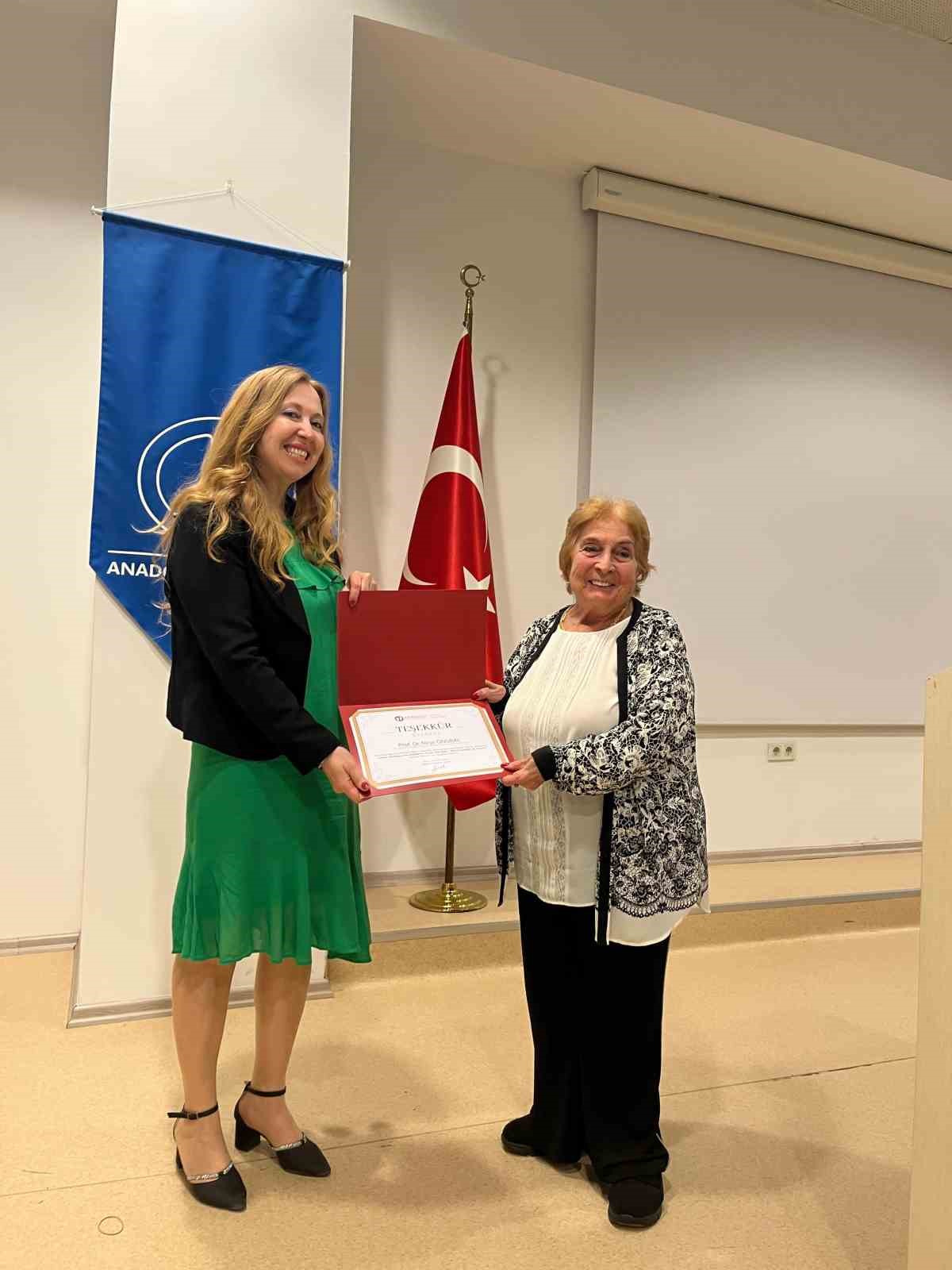 Prof. Dr. Onural, Goethe ve Kafka konferansları ile Eğitim Fakültesine konuk oldu