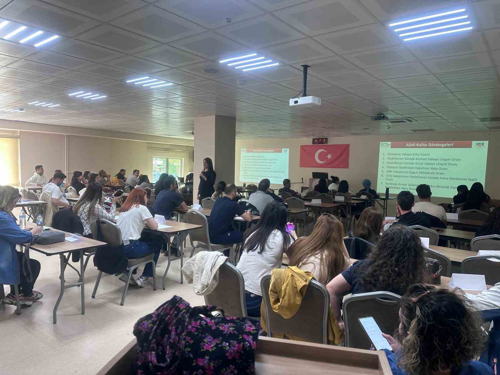 ’İl Ambulans Servisi Kalite Toplantısı’ gerçekleştirildi