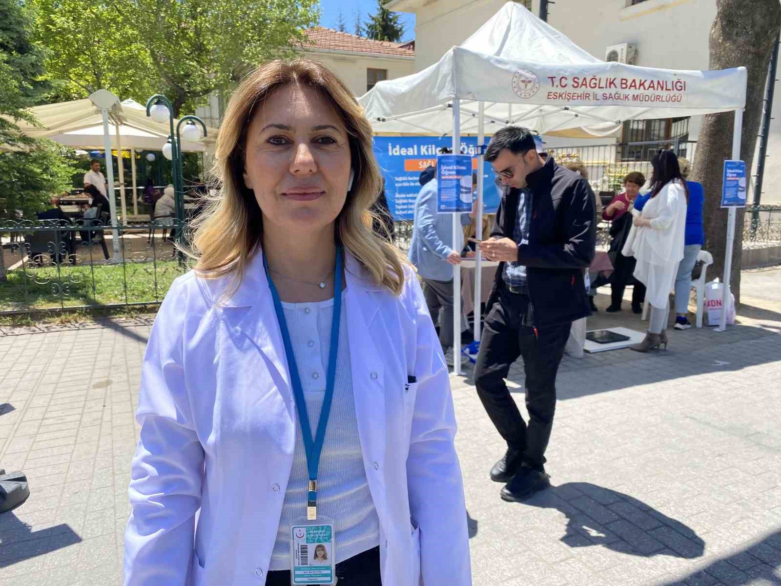 (ÖZEL) ’İdeal Kilonu Öğren, Sağlıklı Yaşa’ uygulamasında vatandaşla sağlık personeli arasında ilginç diyaloglar
