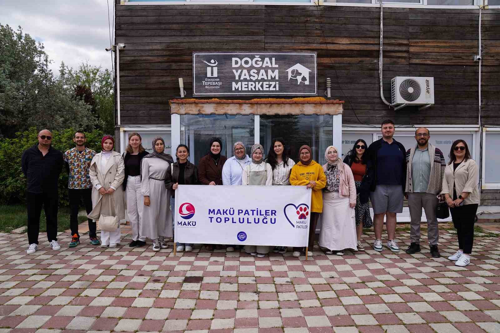 Üniversite öğrencilerinden Doğal Yaşam Merkezi’ne ziyaret