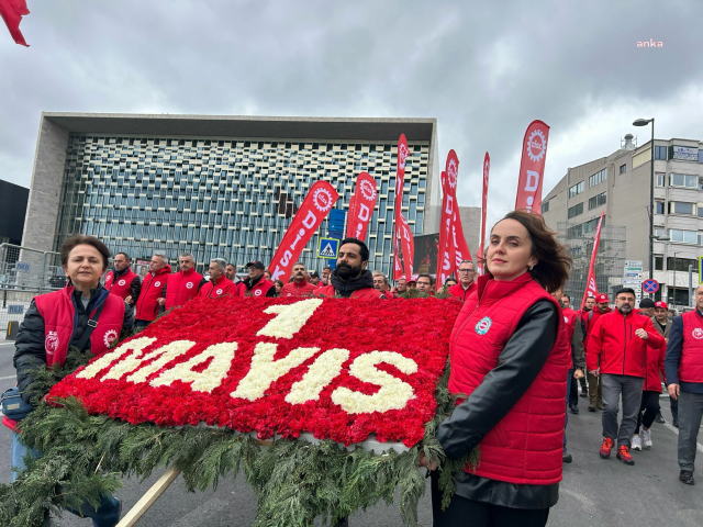 DİSK Genel Başkanı Çerkezoğlu: Taksim yasağından vazgeçin, bu barikatları kaldırın