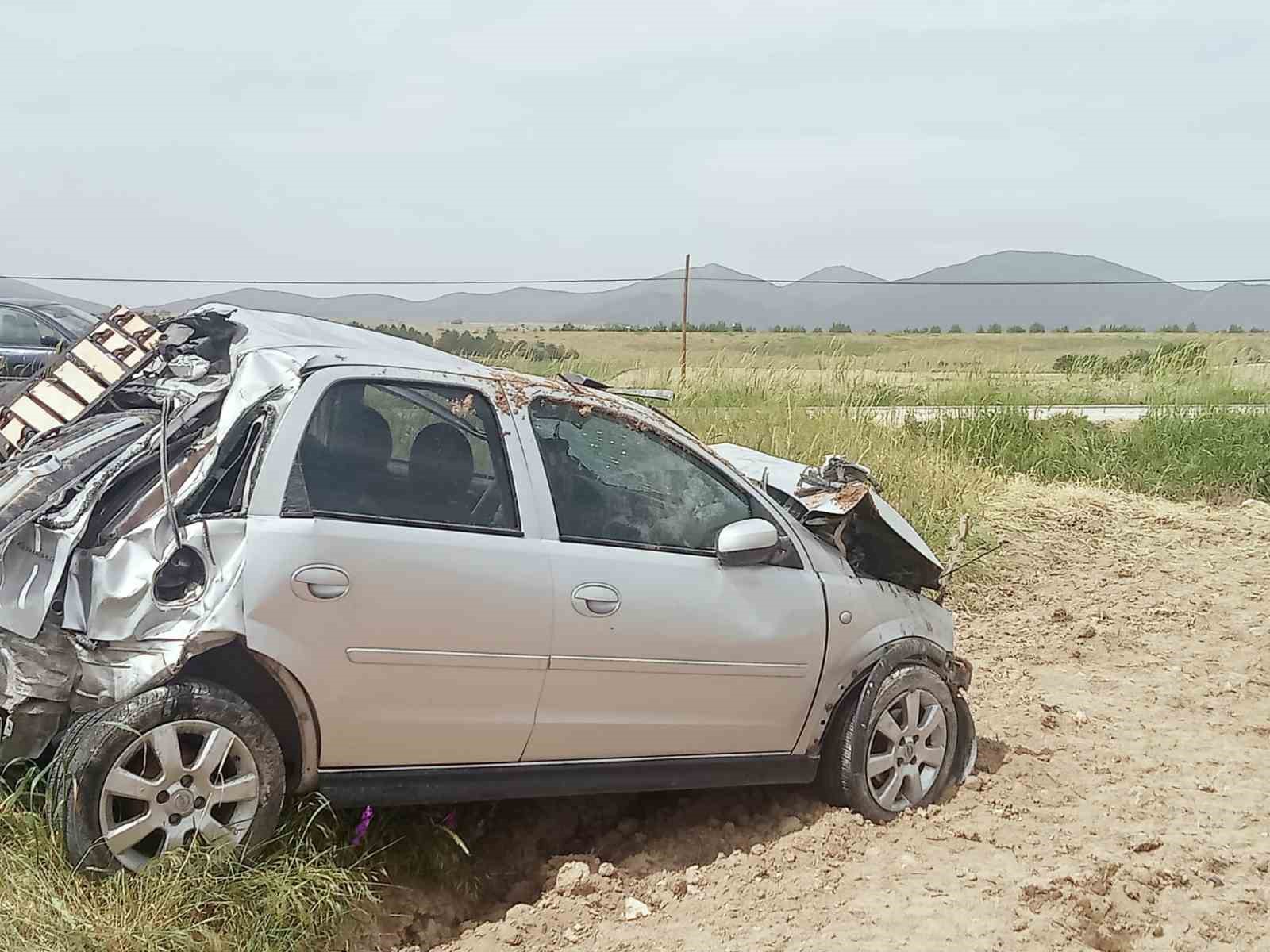 Günyüzü’nde trafik kazası, 1 yaralı
