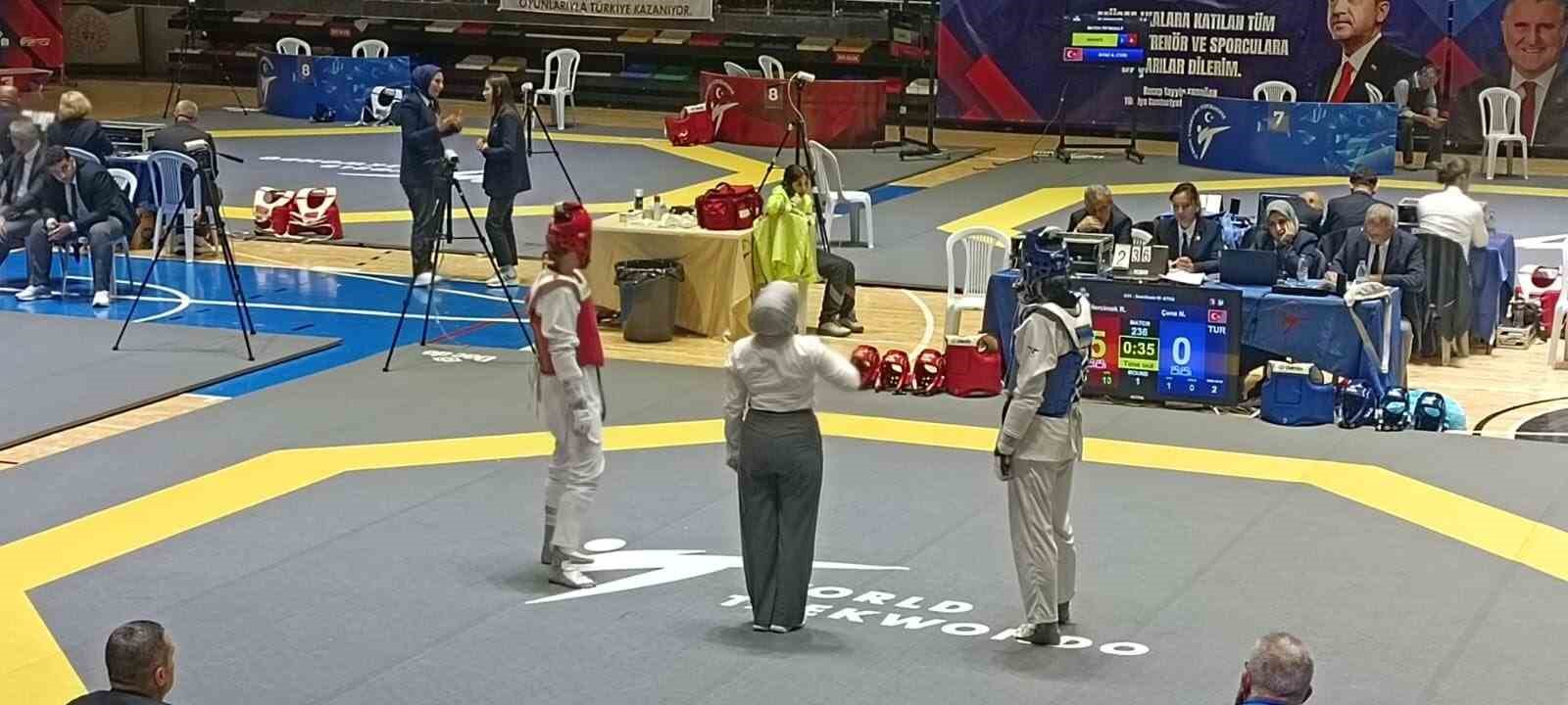 Eskişehirli sporcu Nida Nur Çene Türkiye Tekvando Şampiyonası’nda Türkiye 3’üncüsü oldu