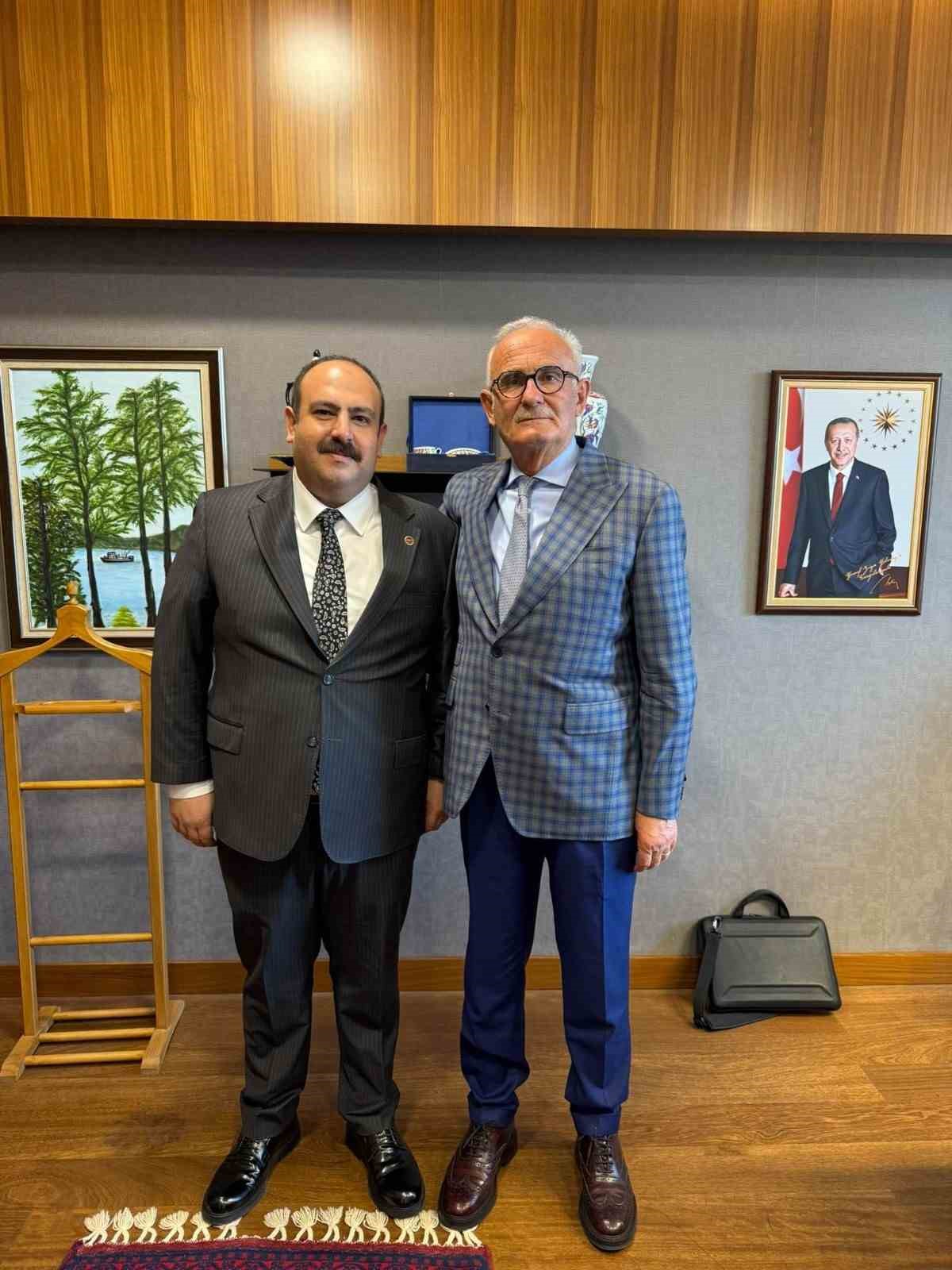 Hamamcı Ankara’da ziyaretler gerçekleştirdi