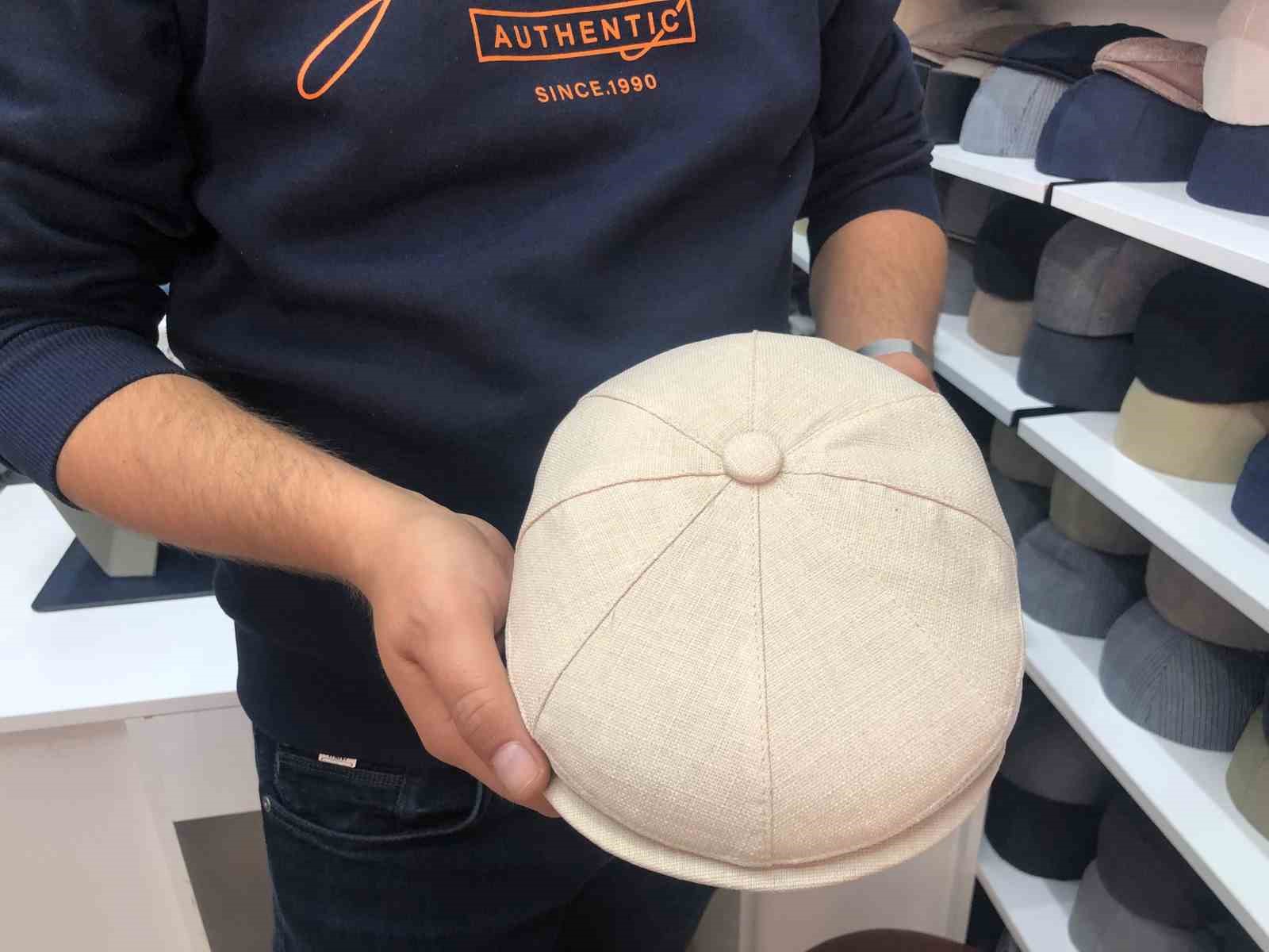 Havaların ısınmasıyla şapka satışları artıyor