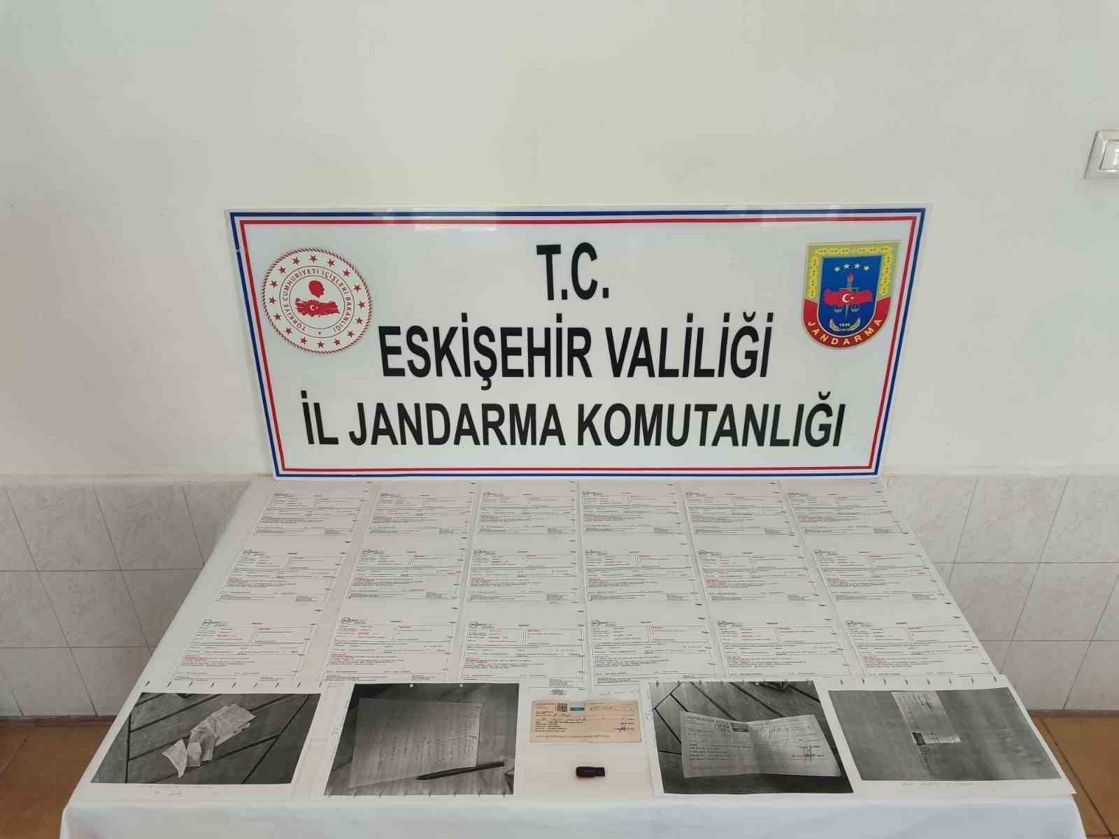 Eskişehir’de tefeci operasyonu