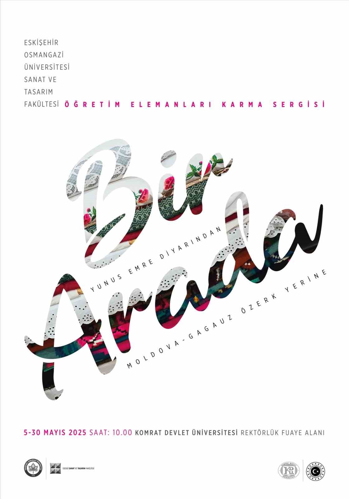 ESOGÜ öğretim elemanlarının eserlerinden oluşan sergi Moldova-Gagauz Özerk Yeri’nde açıldı