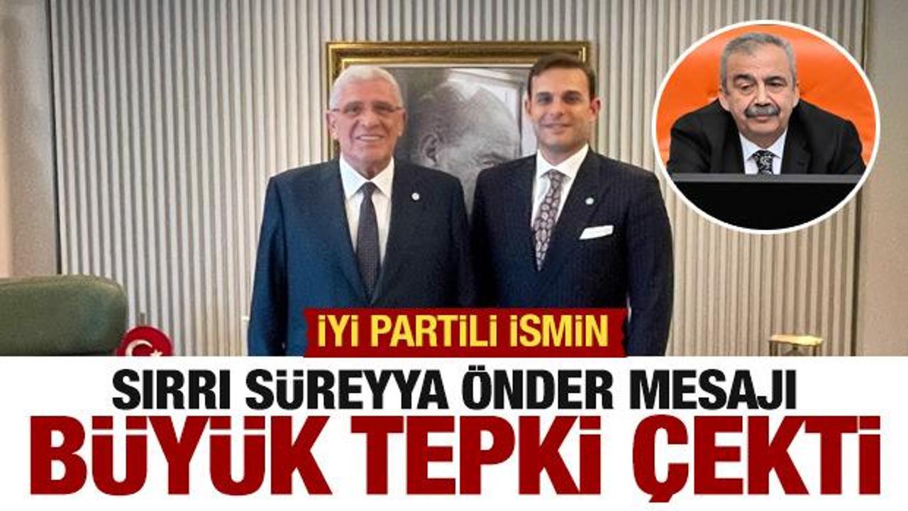 İYİ Partili isimden tepki çeken Sırrı Süreyya Önder mesajı