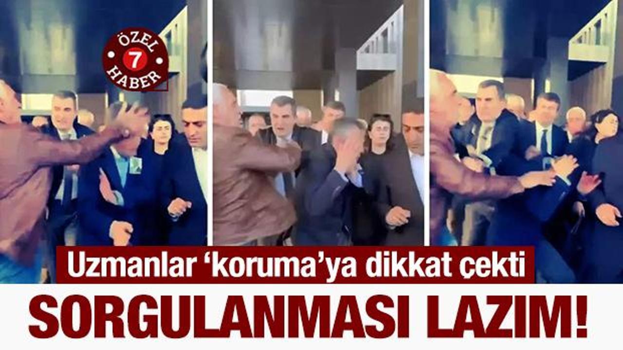 Özgür Özel’e saldırıda uzmanlar ‘koruma’ya dikkat çekti: “Sorgulanması lazım!”