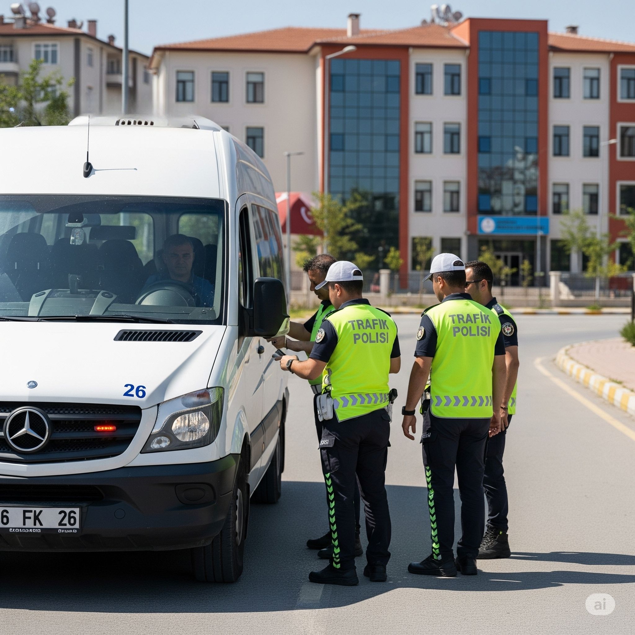Eskişehir’de Okul Çevrelerinde ‘Huzur’ Denetimi: Yüzlerce Mekan ve Servis Kontrol Edildi