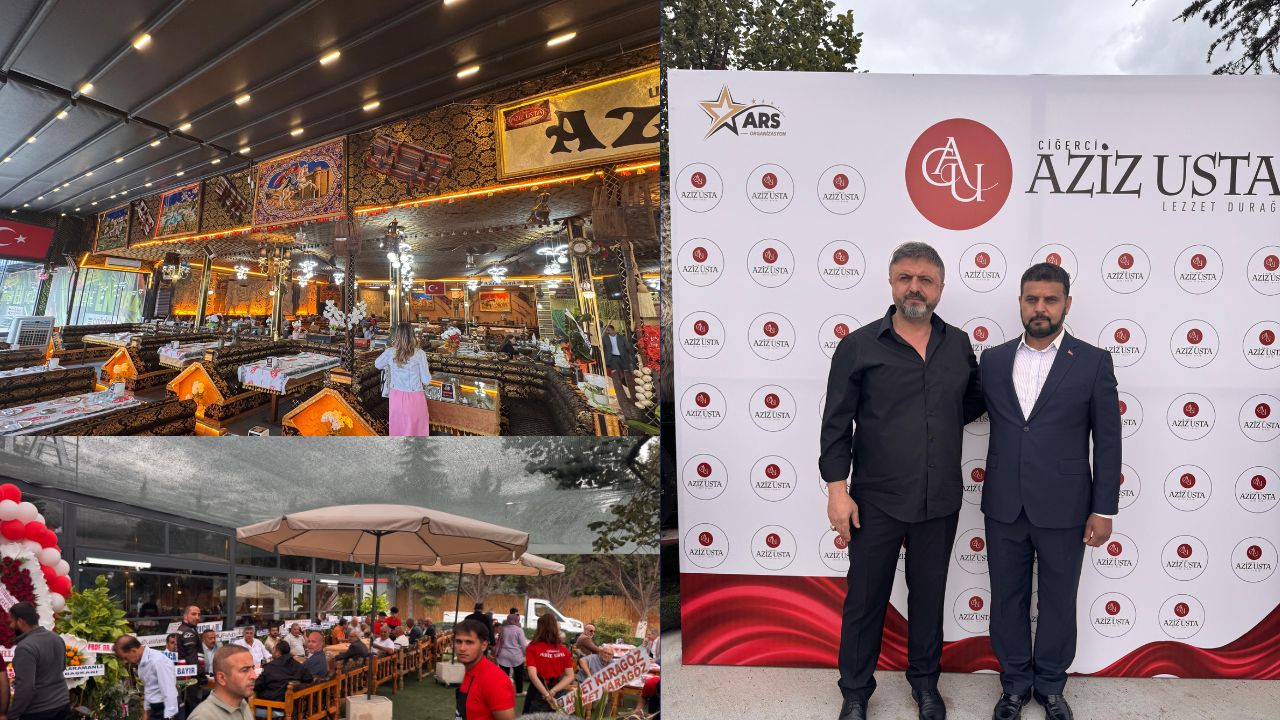 Ciğerci Aziz Yeni Yerine Taşındı: Açılışta Ünlü İsimler Buluştu!