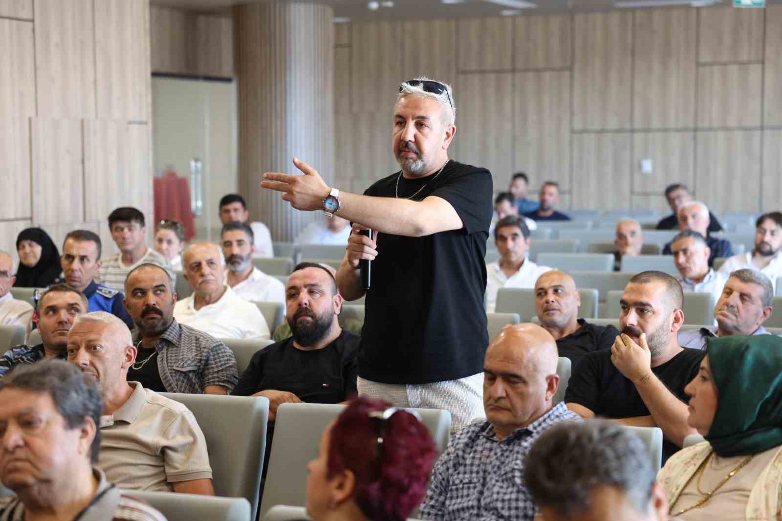Odunpazarı’nda Çarşamba Pazarı için ortak akıl buluşması