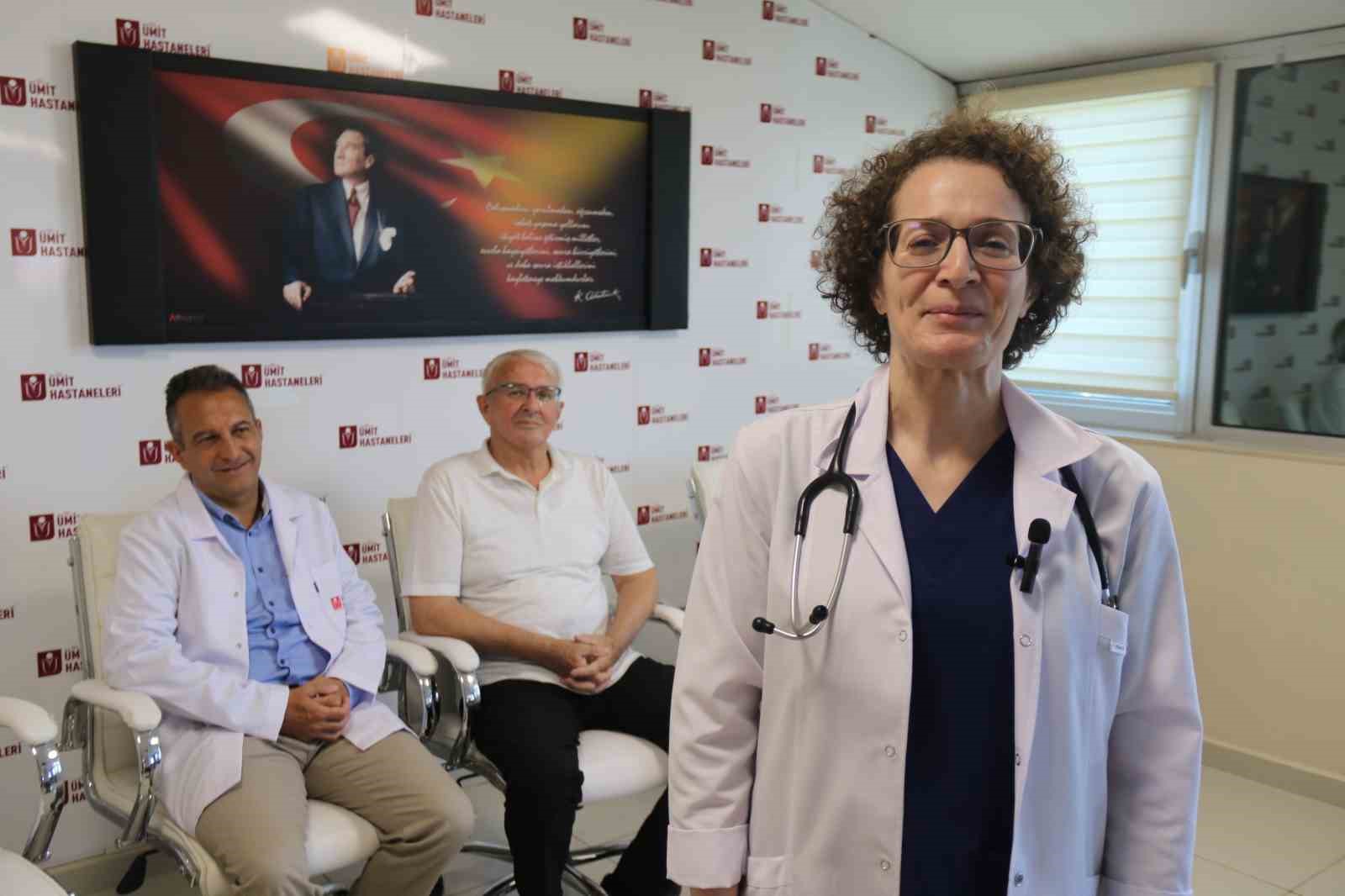 Ümit Hastanesi’nde yapılan ameliyatta yapay mesane ile sağlığına kavuştu
