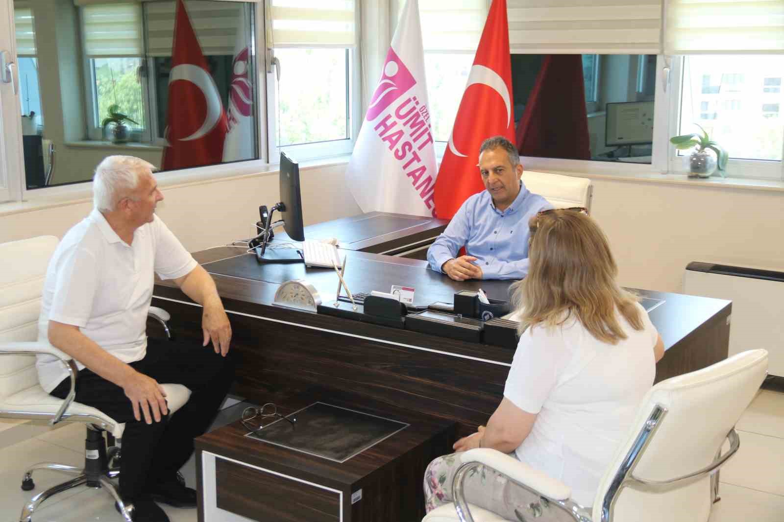 Ümit Hastanesi’nde yapılan ameliyatta yapay mesane ile sağlığına kavuştu