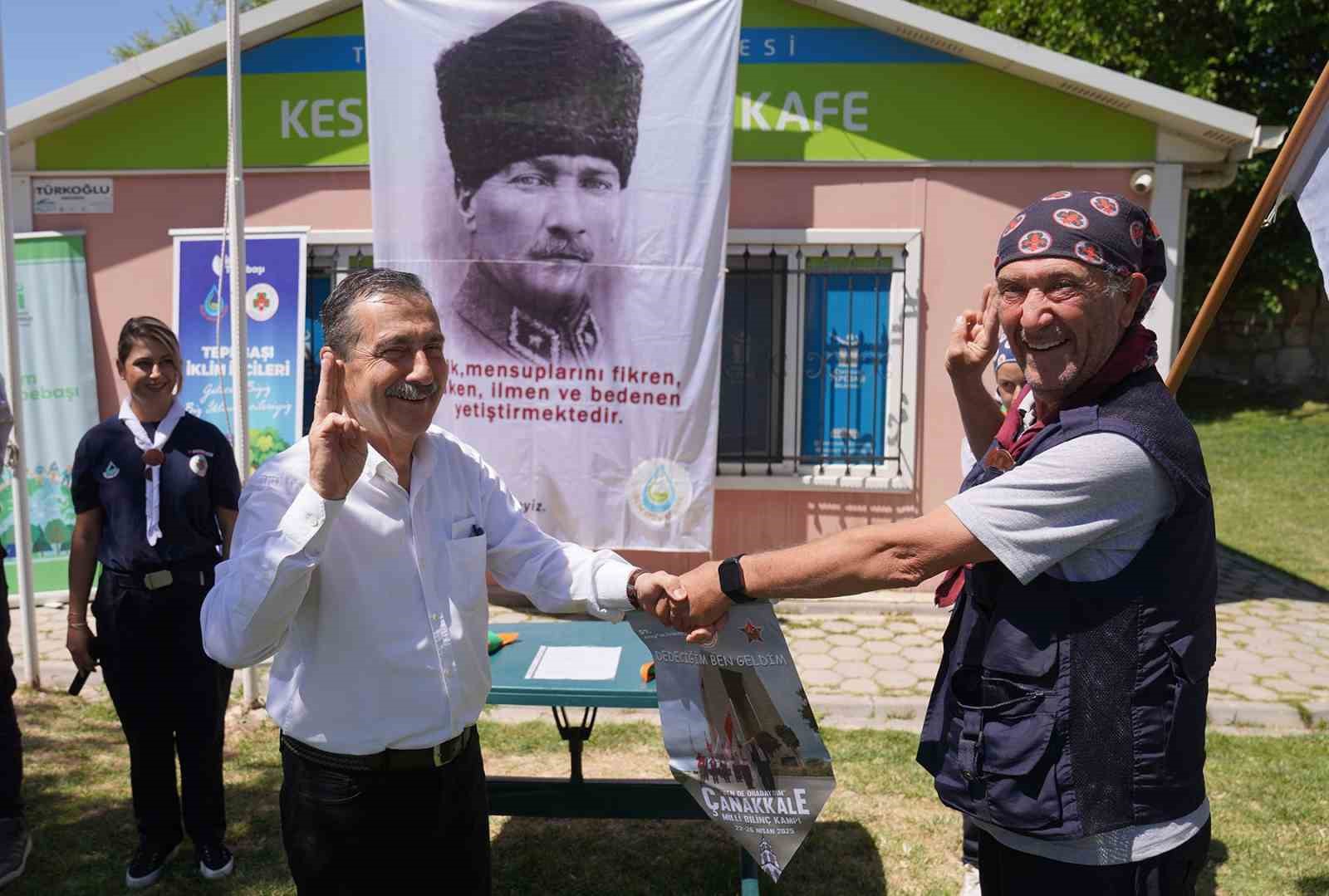 Minik izciler yemin etti