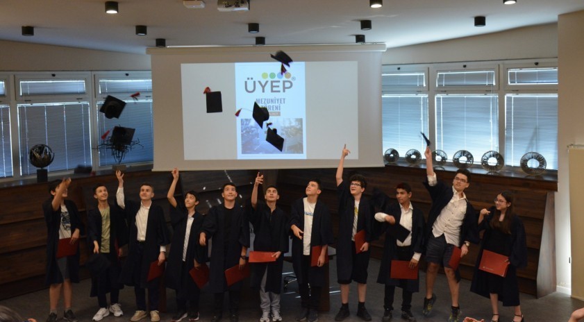ÜYEP mezunları gerçekleştirilen törenle uğurlandı
