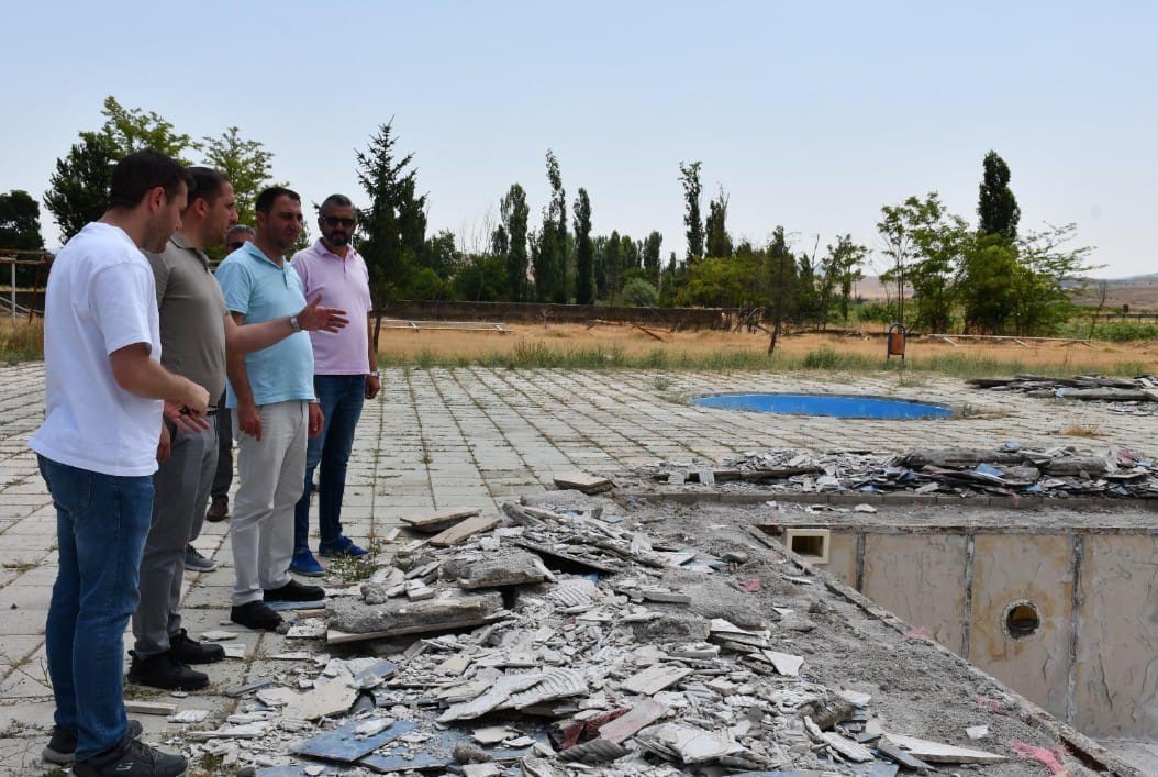 Beylikova’da atıl kalan Aquapark yeniden hayat buluyor