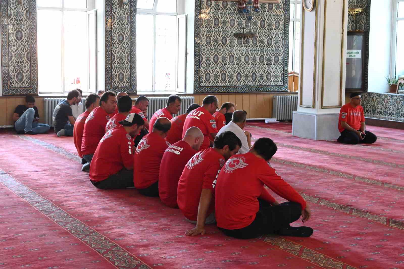 AKUT’tan orman yangını şehitleri için mevlit programı